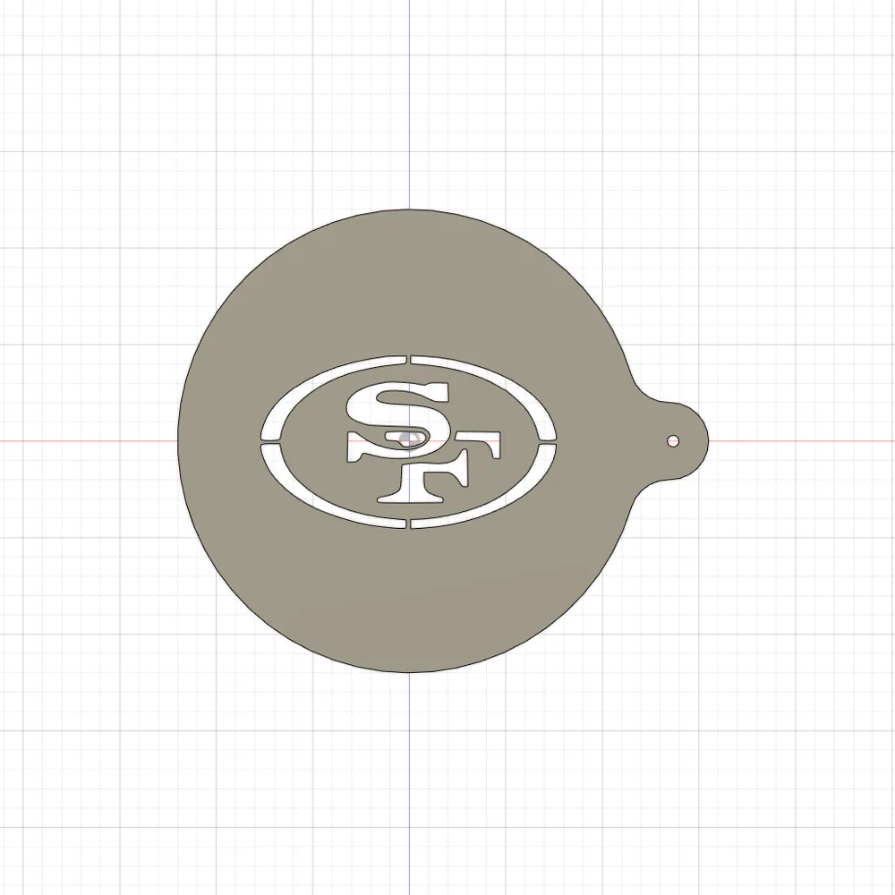 perfect-san-francisco-49ers-latte-art-stencil-by-perfect-prints-makerworld