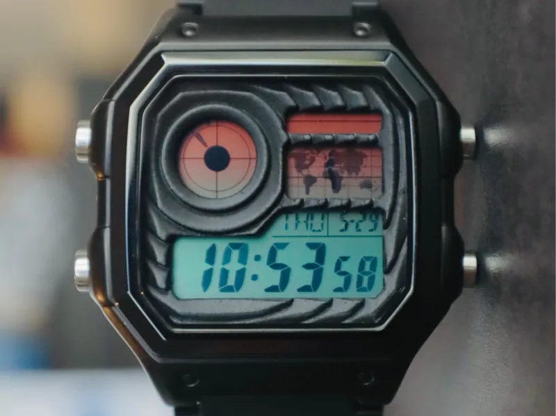 Custom Casio ae1200 faceplate