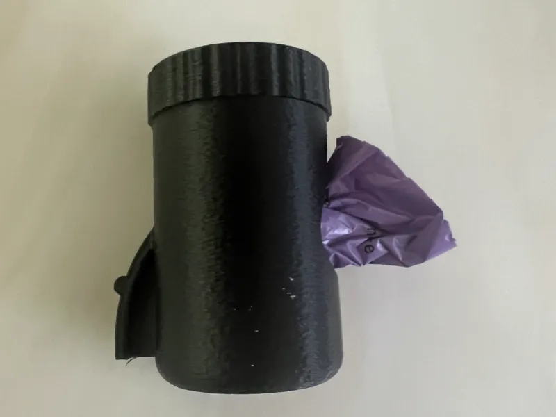 Small Pet Waste Bag Holder fits Flexi Leash