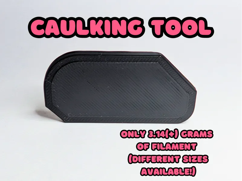 Caulking Tool for Silicone