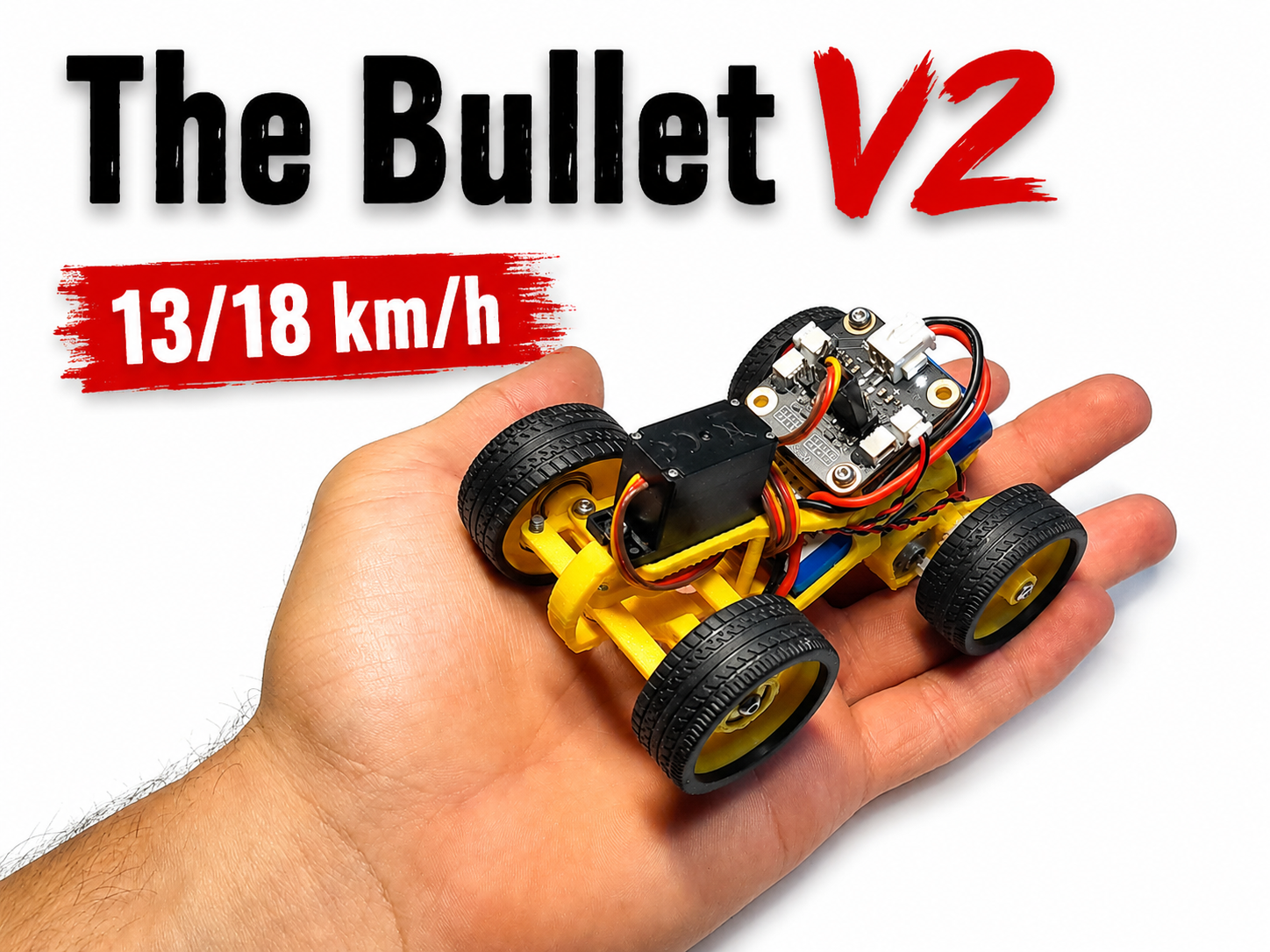 The Bullet V2, Fast Cyberbrick RC car