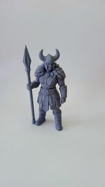 Escenografía en miniatura: Nordkrieger "Frostspeer" mit Hornhelm — vista de referencia 3