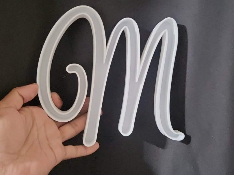 SINGLE LETTER FOR WALL DESIGN 1 PAIR