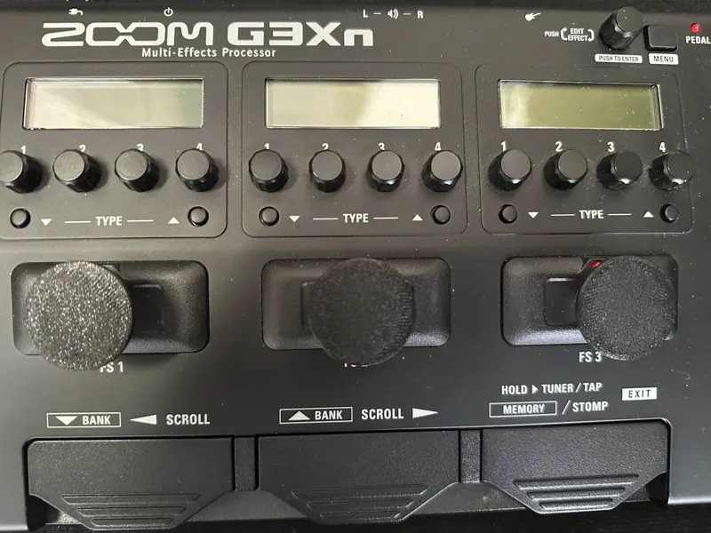 ZOOM G3Xn用　フットスイッチカバー