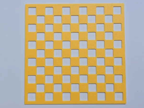 Pochoir motif échiquier