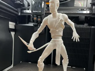 STATUE GUERRIER AVATAR NO AMS  