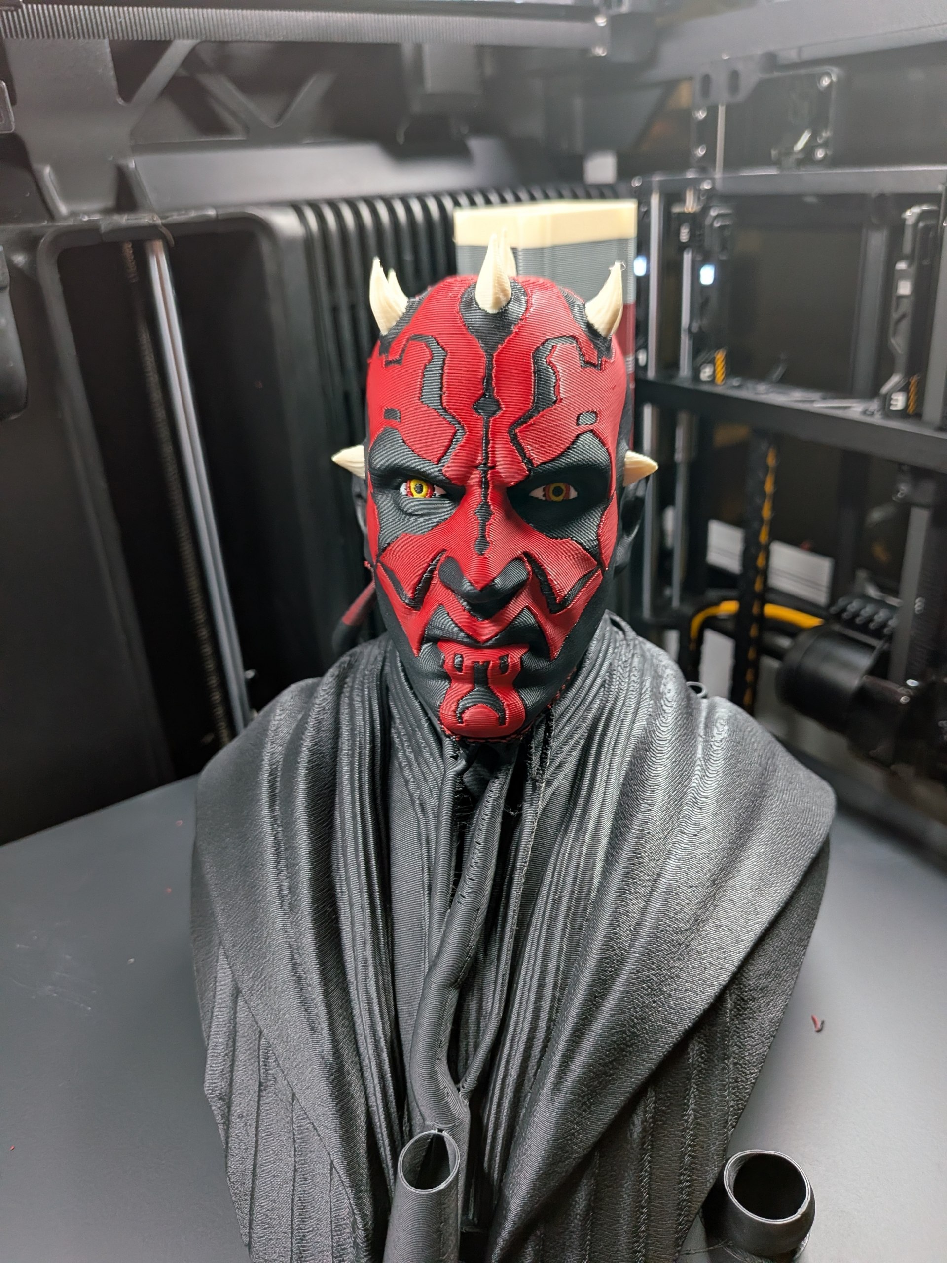 Miniatura 5 do modelo 3D Darth Maul Bust