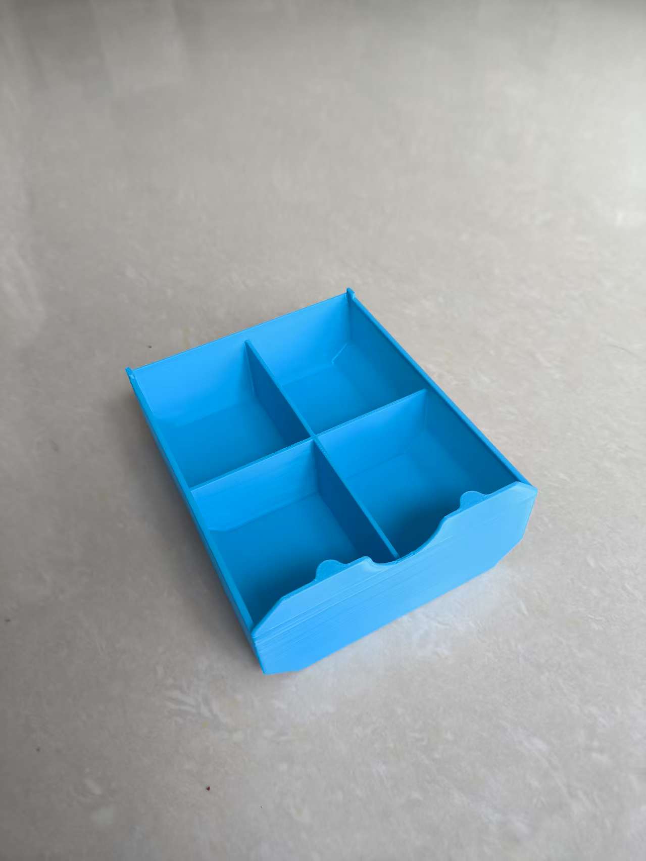 Miniatura 5 do modelo 3D 超级省料 收纳抽屉  模块化组合  快速打印 有限位