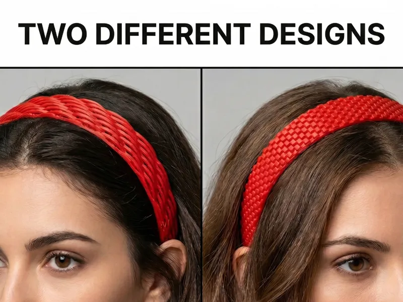 Cerchietto per capelli Intrecciato Elegante