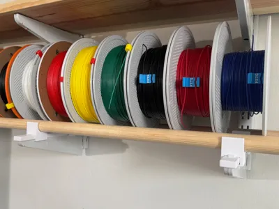 1in Dowel/Pipe Holder for Closet Shelf Brackets