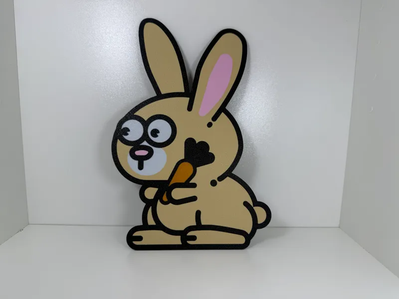 2D Cute Rabbit