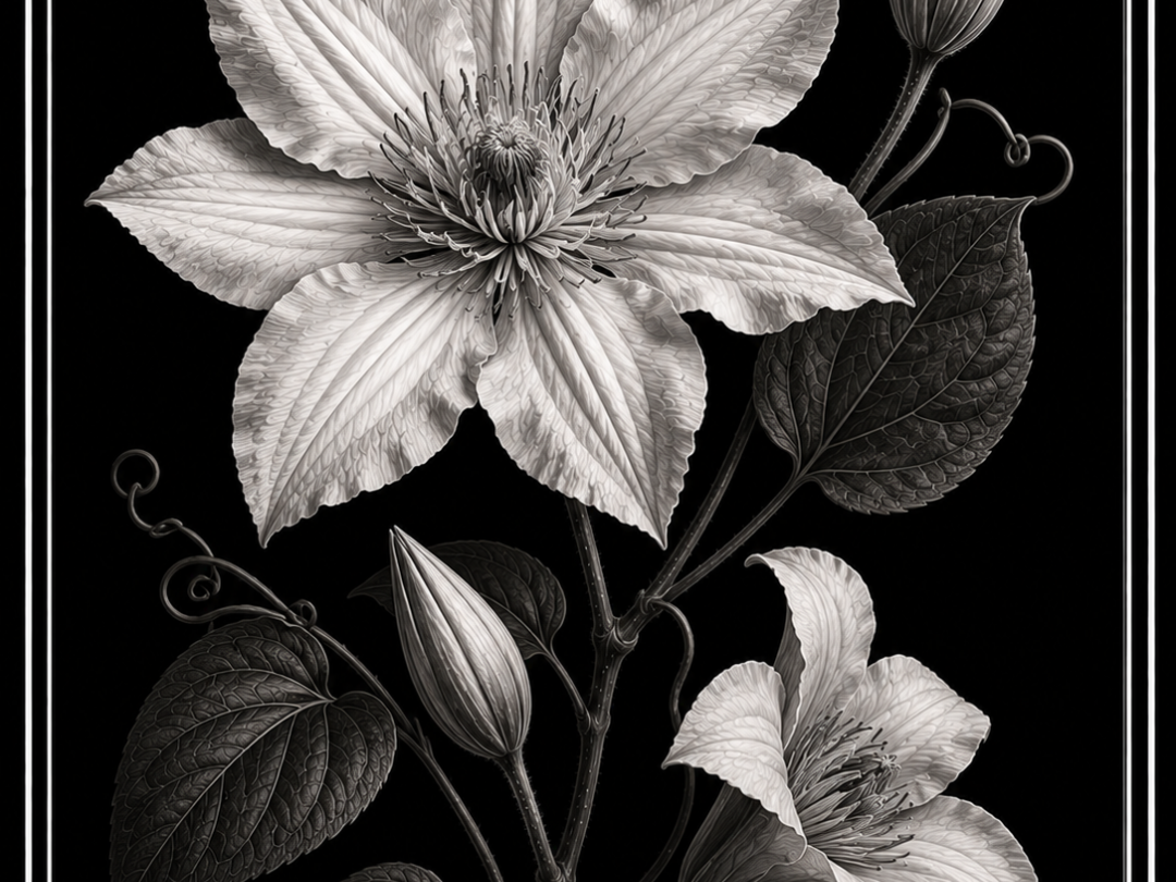 CLEMATIDE – MY FLOWER | ONE FRAME 3D model