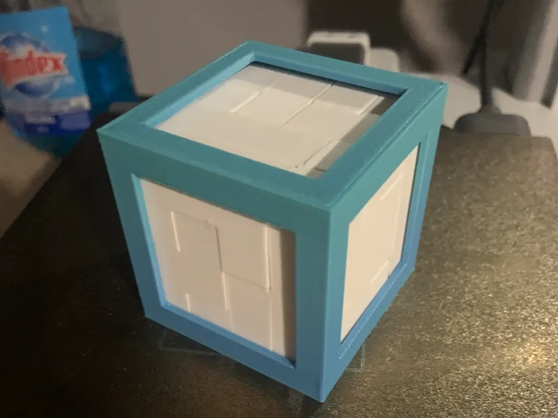 Puzzle Cube Box