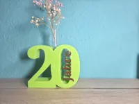 2 color |ironing | 0.2mm layer, 2 walls, 15% infill