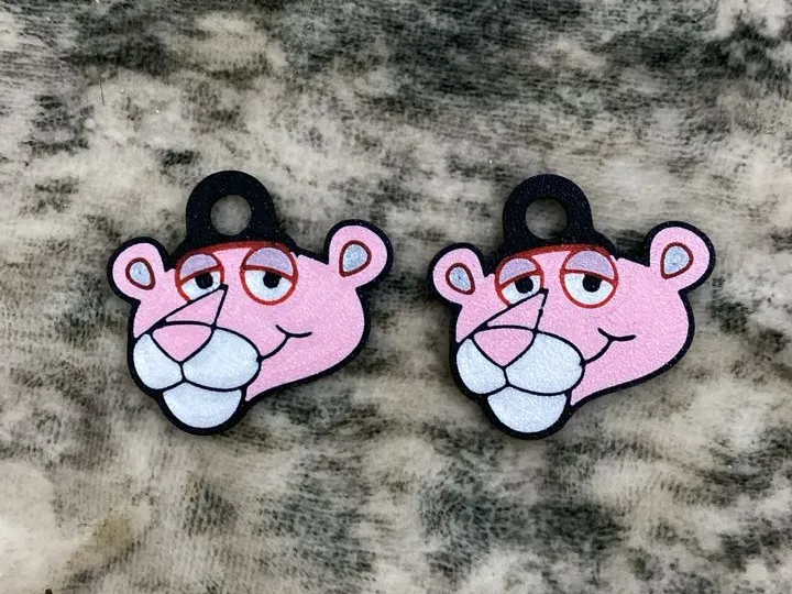 DIJE LLAVERO PANTERA ROSA