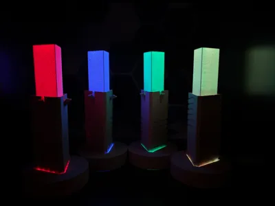 Fifth Element - Elemental Stones - Lamp
