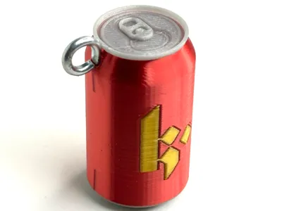 Customizable Soda / Beer Can Keychain