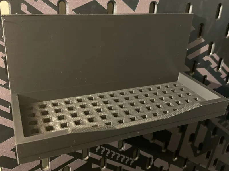 porta oggetti compatibile con skadis ikea 