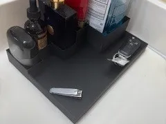 Custom Bathroom Organizer