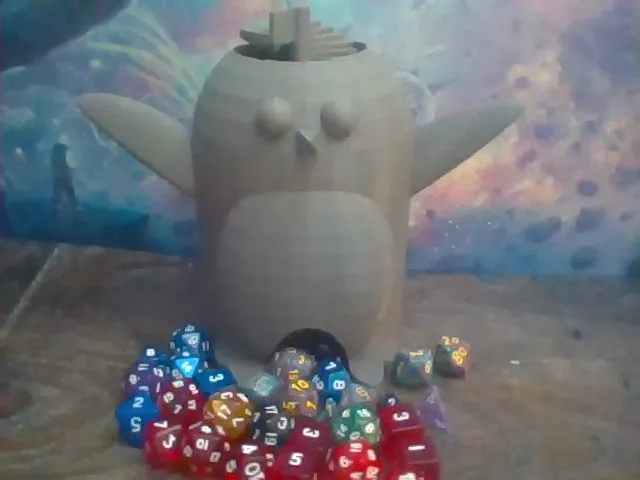 penguin dice tower