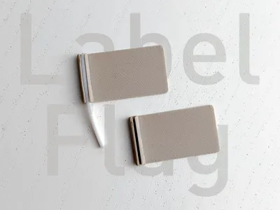Small flag label