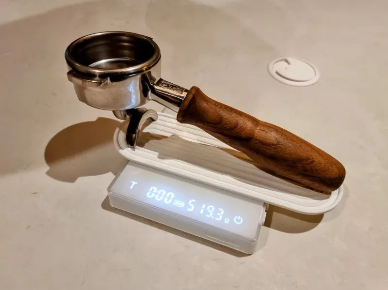 MHW 3Bomber Cube 2.0 Coffee Scale Portafilter Tray