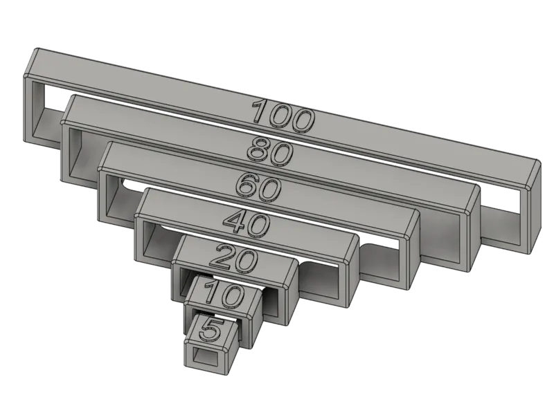 Bridging Test - 5 to 100 mm