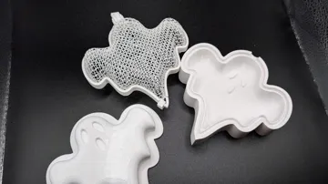 Adorno temático: Thermoformed Ghost Halloween Candy Holder — vista de referencia 3