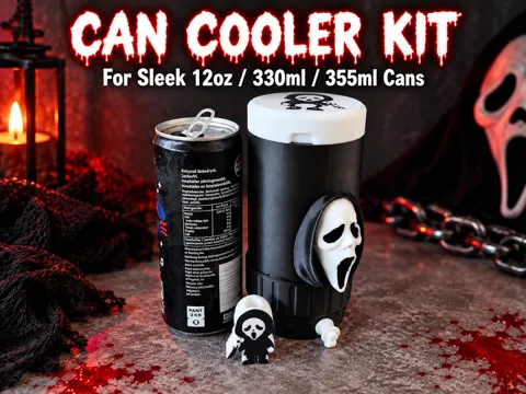 Letrero o emblema decorativo: Can Cooler – 12 oz / 330 ml / 355 ml Sleek Cans — referencia de MakerWorld