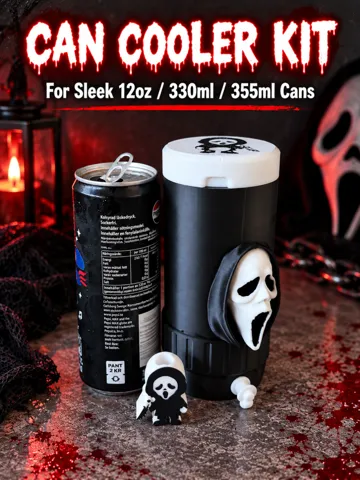 Letrero o emblema decorativo: Can Cooler – 12 oz / 330 ml / 355 ml Sleek Cans — vista de referencia 2