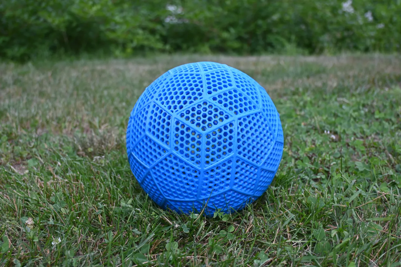 Airless Soccer Ball view 3