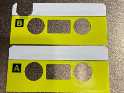large cassette tape dispenser labels