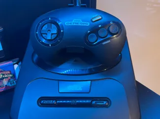 SEGA Genesis Display Stand with Controller