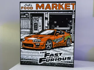 Lampada Toyota Supra Paul Walker Fast and Furious