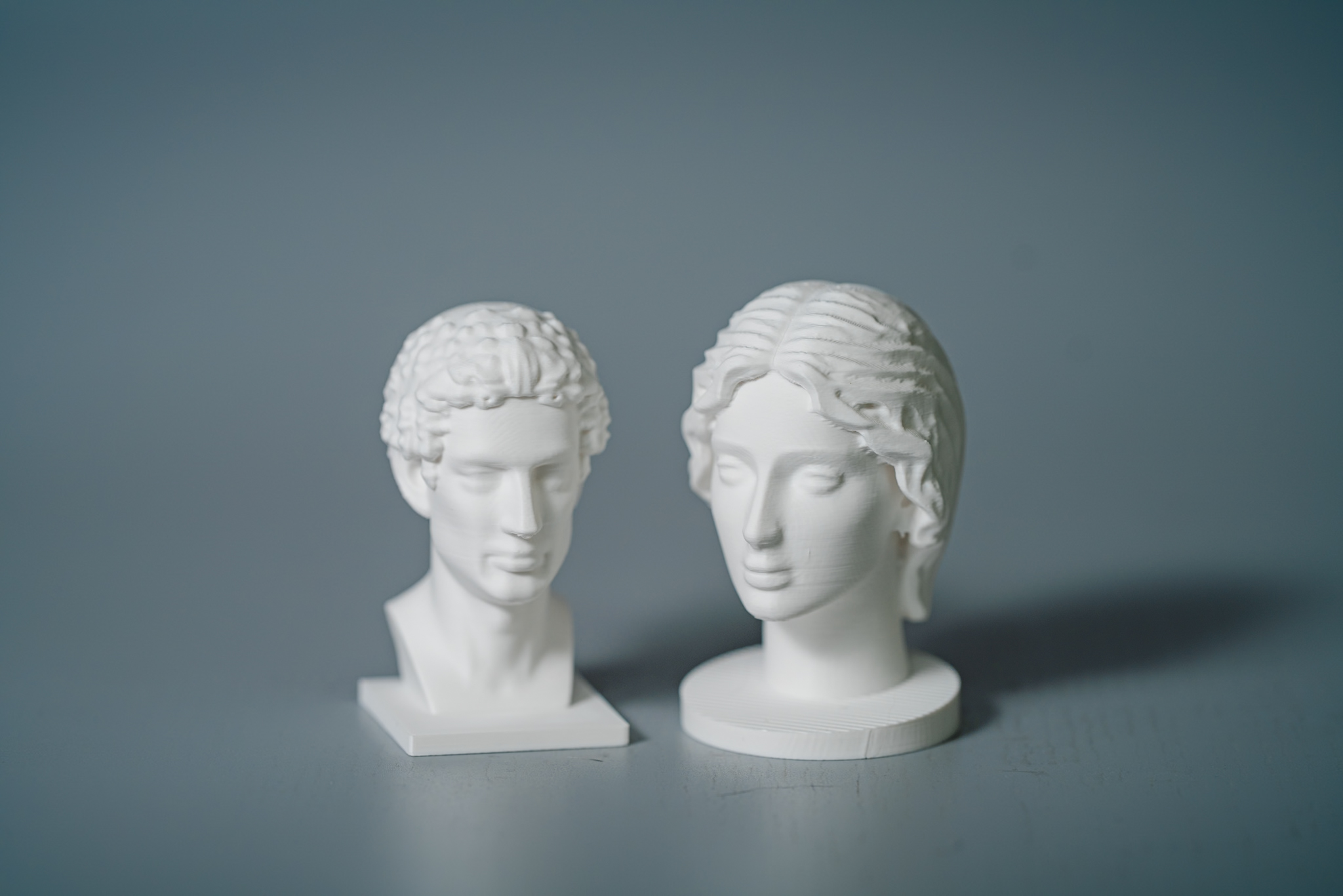 Plaster Head Sculptress - Free 3D Print Model - MakerWorld