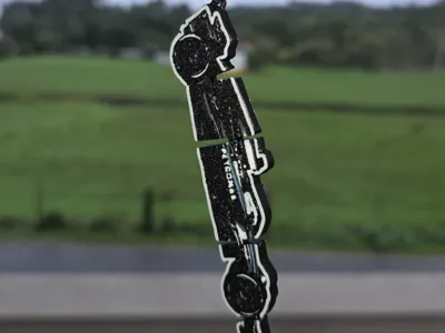 Mercedes F1 Flexy Keychain