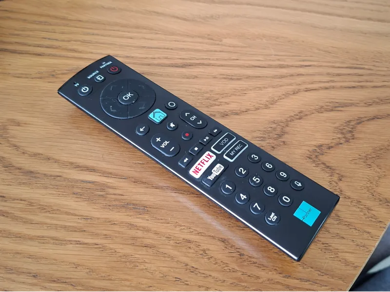 Partner TV remote battery cover