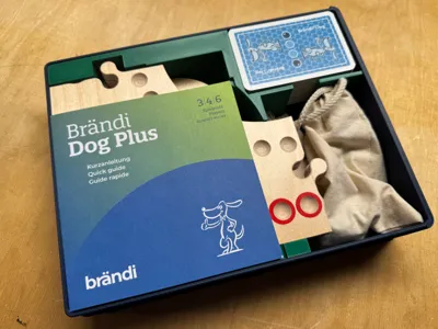 Box for Game "Brändi-DOG Plus 2-6 Players"