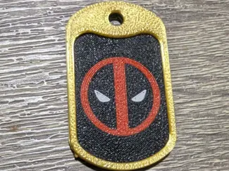 Deadpool Dog Tag