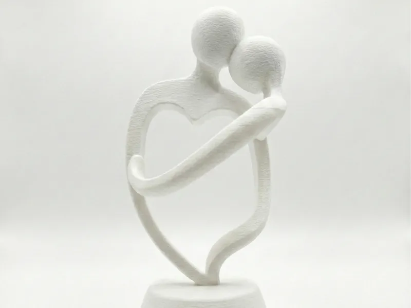Couple's Embrace Statue