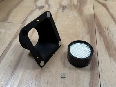 BAMBU LAB P1S vent for extra HEPA air filter