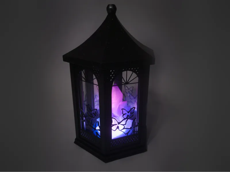 Magical Crystal Butterfly Lantern