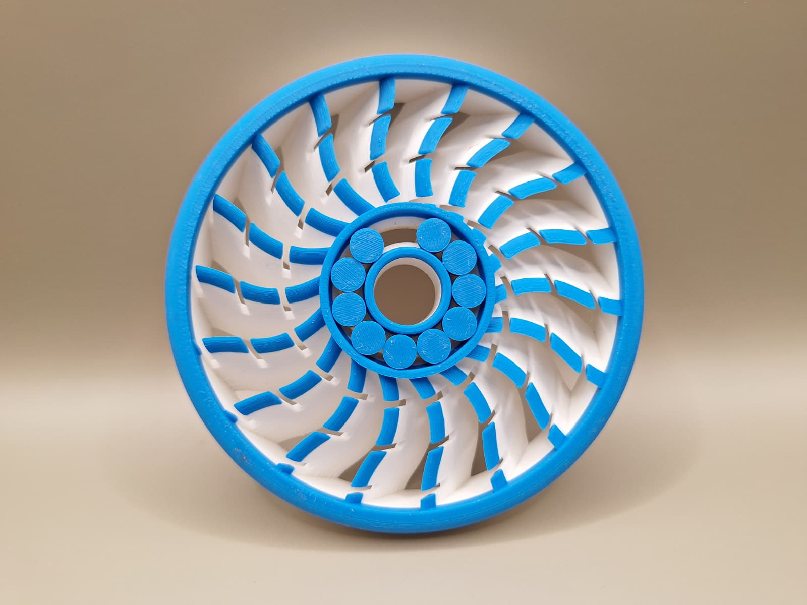 TurboJet Fidget Spinner. Print In Place