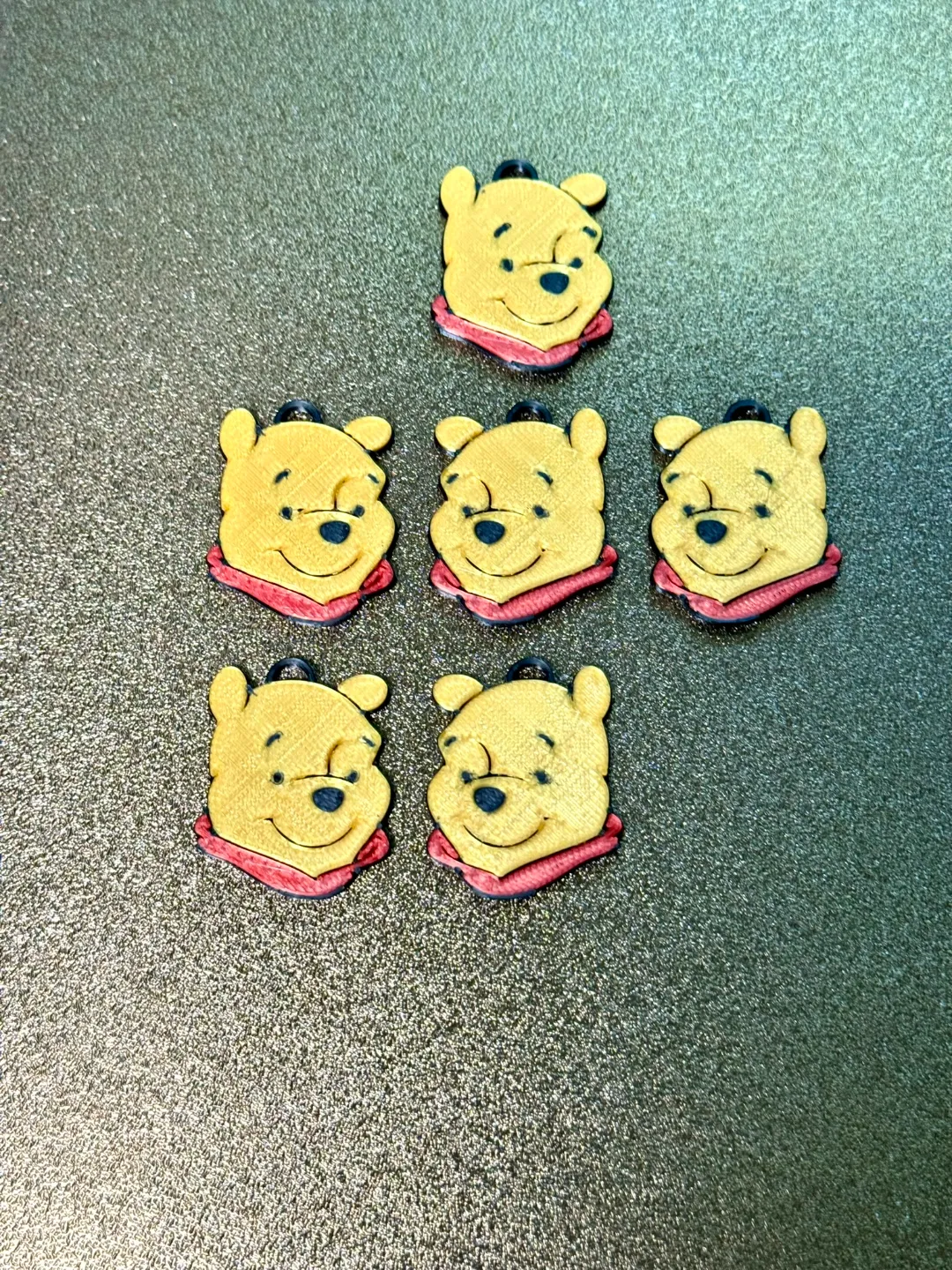 Winnie the Pooh earrings view 2