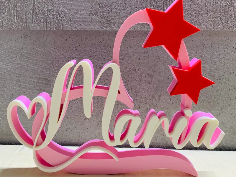 Maria. Facile da stampare senza  AMS