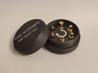 CNC Kitchen heat insert tips case/box