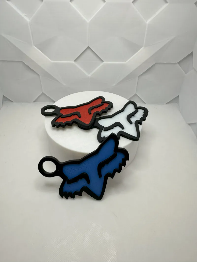 Fox Racing Keychain MTB Schlüsselanhänger Mountainbike Head Moto