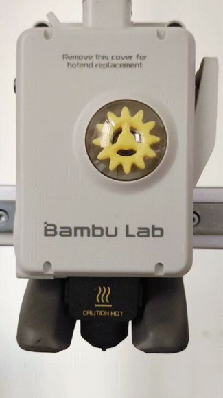 A1mini Extruder Decorative Gear