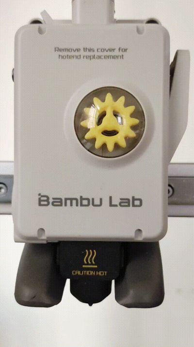 A1mini Extruder Decorative Gear