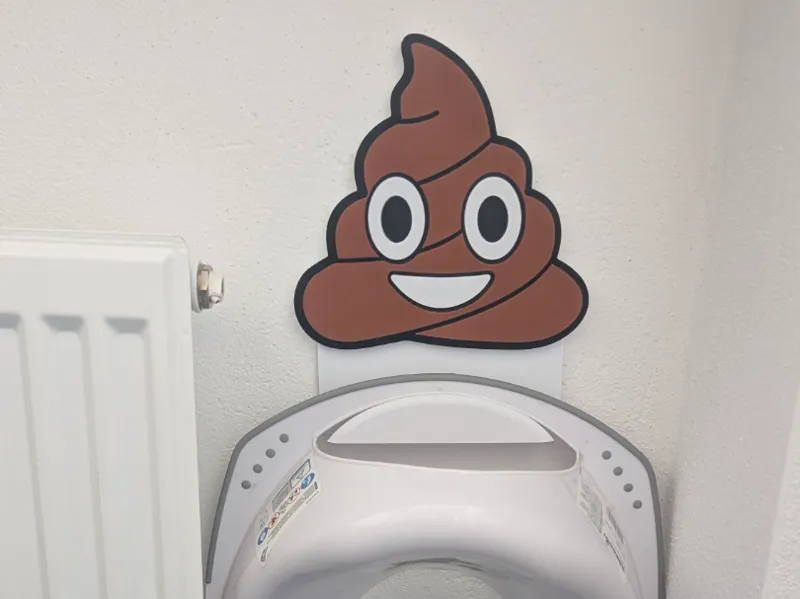 Wandhalter Toilettensitzerhöhung Kinder